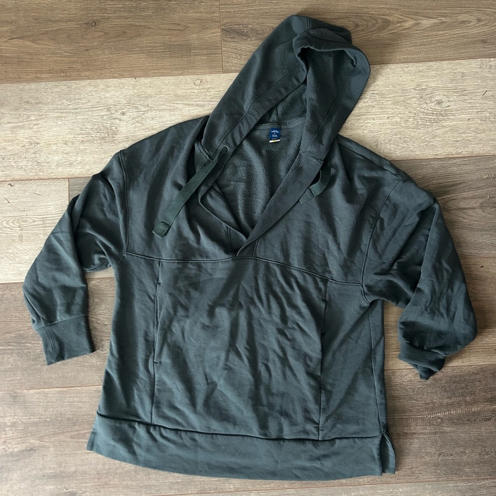 Old navy muted teal Hooded Pullover Sweatshirt